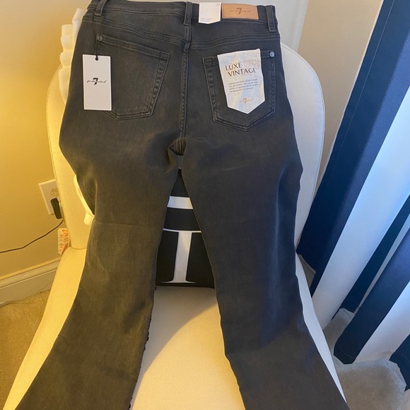 LUXE VINTAGE HIGH WAIST SLIM KICK JEANS sequins - Picture 13 of 13